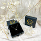 14K Solid Gold Lucky Charm Clover Diamond Necklace