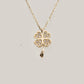 925 Sterling Silver Small Clover Necklace