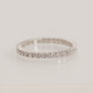 14K Solid Gold Full Eternity Wedding Band Ring
