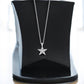 14K Solid Gold Celestial Radiant Star Diamond Necklace
