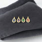 14K Solid Gold Teardrop Pendant Necklace