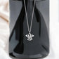 14K Solid Gold Angel's Veil Diamond Necklace